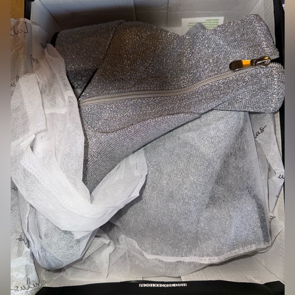 Lulus Sparkly Ankle Sock Boots - Size 8 - Picture 5 of 6